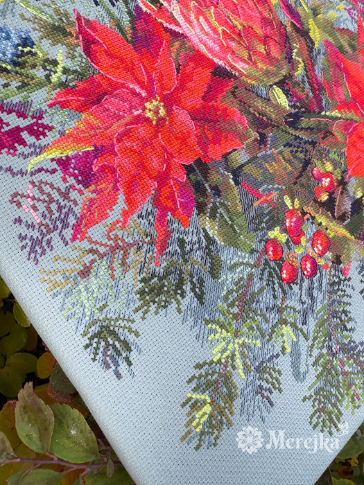 Christmas Arrangement K-272 Counted Cross-Stitch Kit