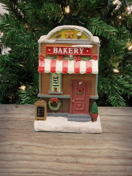 Christmas Village Bakery F07M4-29-Z615C