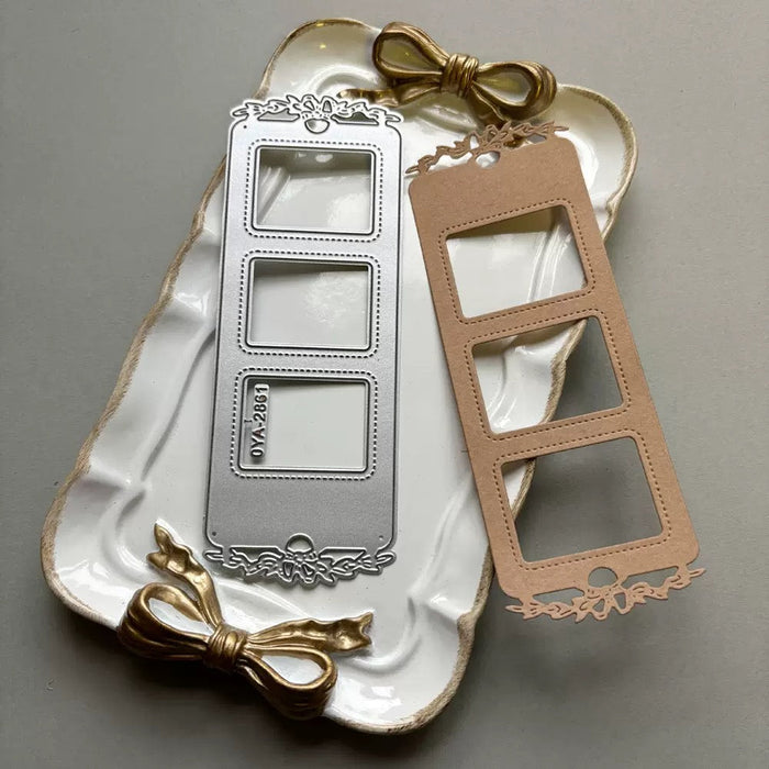 Square Frames Scrapbooking Cutting Die by Wizardi QJ13