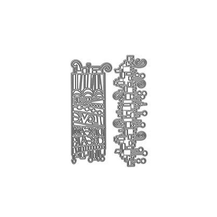 Bookshelf Scrapbooking Cutting Die by Wizardi QJ88