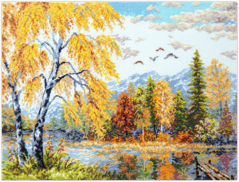 Golden October 70-02 Counted Cross-Stitch Kit