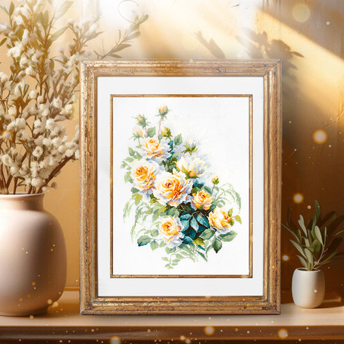 The Queen of Flowers 70-08 Counted Cross-Stitch Kit