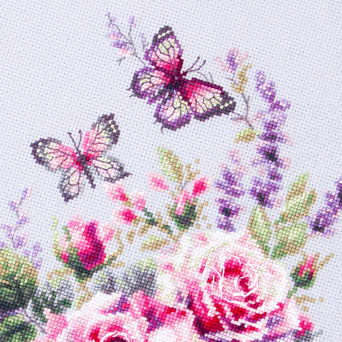 Happy Garden 70-13 Counted Cross-Stitch Kit