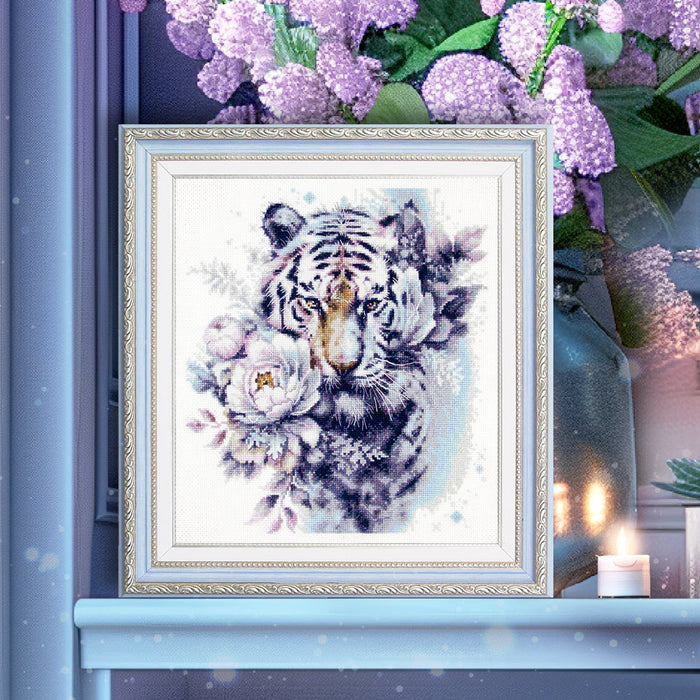 The White Tiger 70-14 Counted Cross-Stitch Kit
