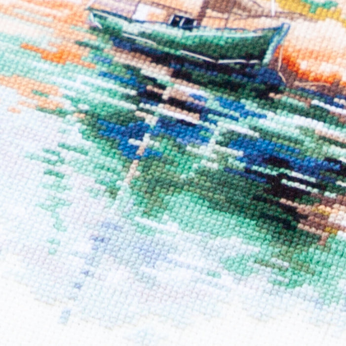 The Quiet Harbor 70-18 Counted Cross-Stitch Kit