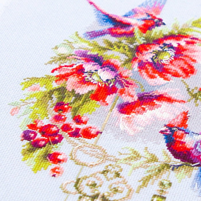 Keys to be Happy 70-20 Counted Cross-Stitch Kit