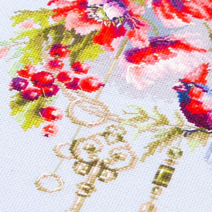 Keys to be Happy 70-20 Counted Cross-Stitch Kit