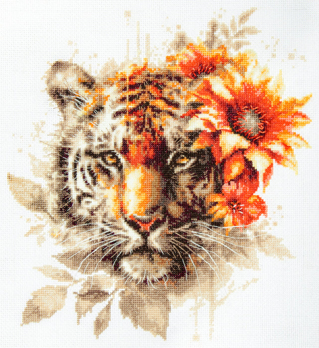 Bengal Tiger 70-21 Counted Cross-Stitch Kit