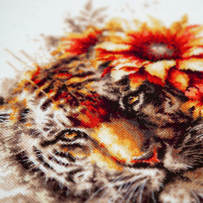 Bengal Tiger 70-21 Counted Cross-Stitch Kit