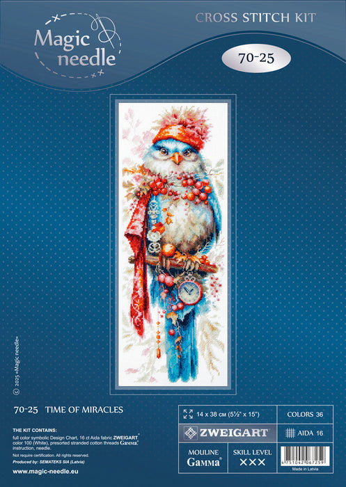 Time of Miracles 70-25 Counted Cross-Stitch Kit