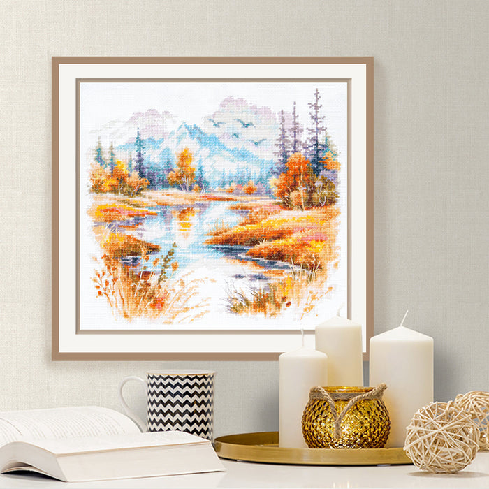 Silence and Coolness 70-27 Counted Cross-Stitch Kit