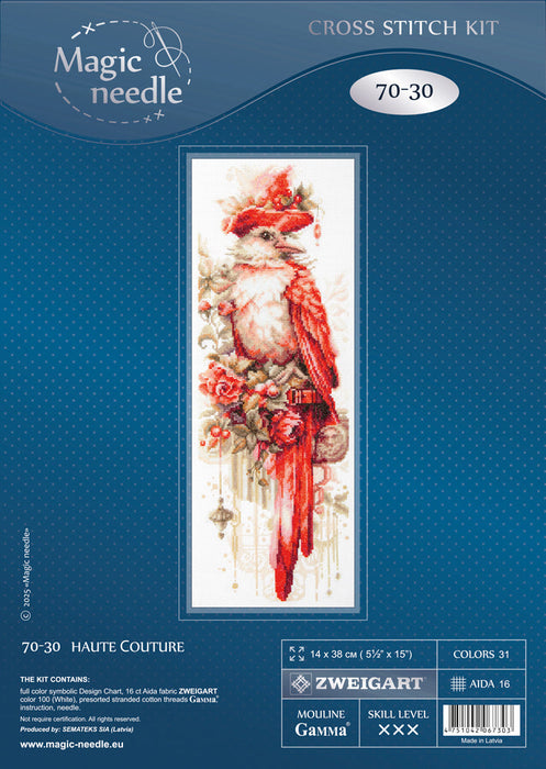 Haute –°outure 70-30 Counted Cross-Stitch Kit