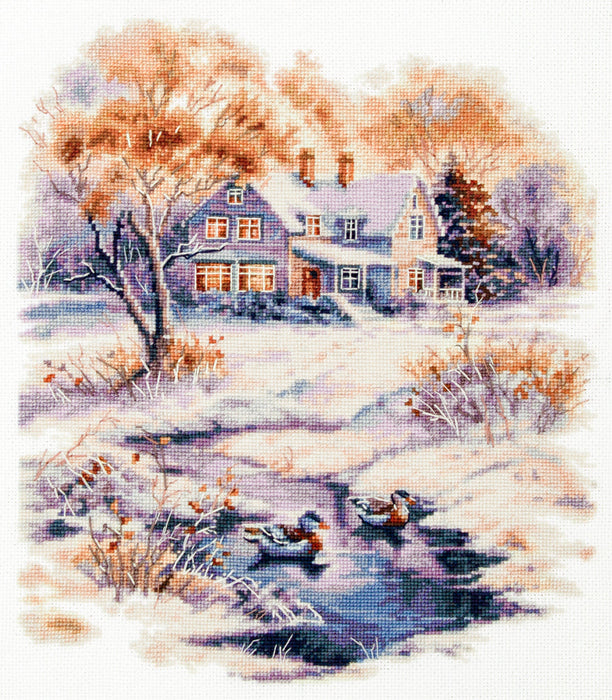 Early Winter 70-32 Counted Cross-Stitch Kit