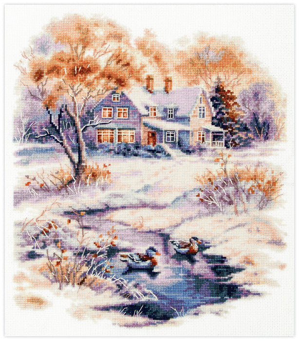 Early Winter 70-32 Counted Cross-Stitch Kit