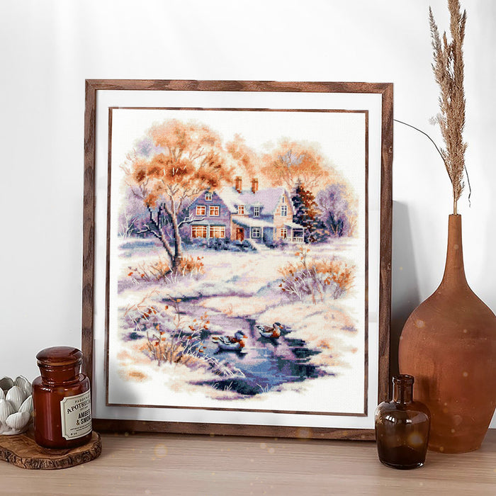 Early Winter 70-32 Counted Cross-Stitch Kit