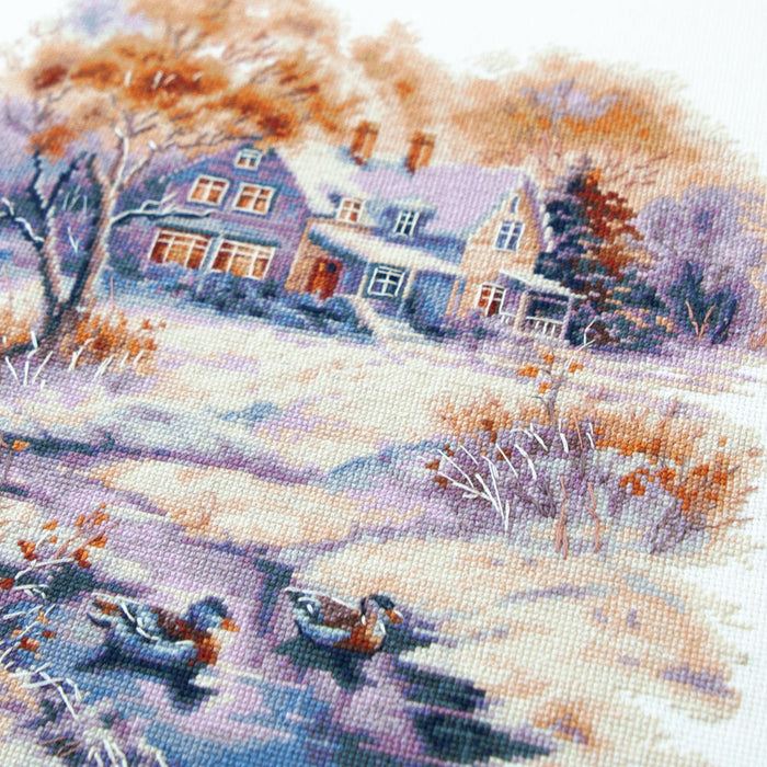Early Winter 70-32 Counted Cross-Stitch Kit