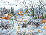 Frosty Day 70-33 Counted Cross-Stitch Kit