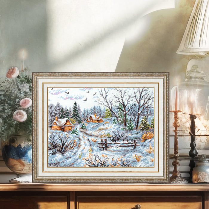 Frosty Day 70-33 Counted Cross-Stitch Kit