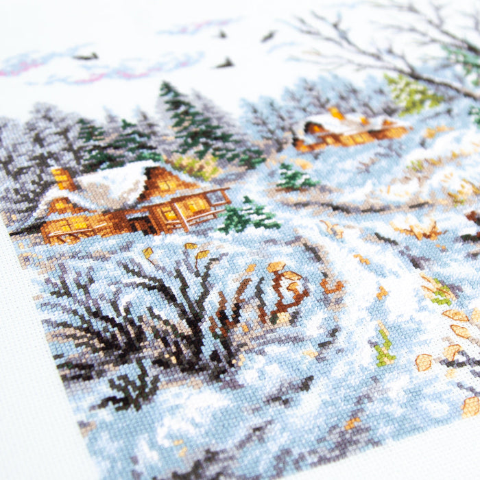 Frosty Day 70-33 Counted Cross-Stitch Kit