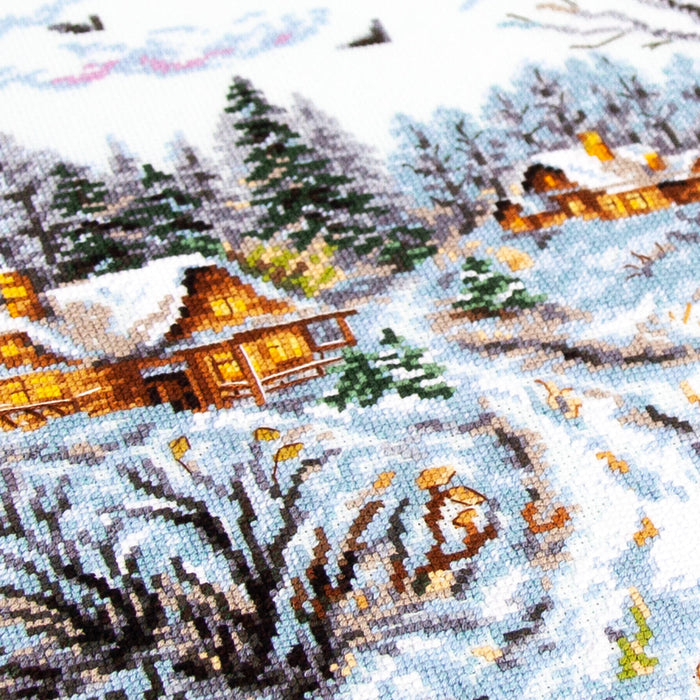 Frosty Day 70-33 Counted Cross-Stitch Kit