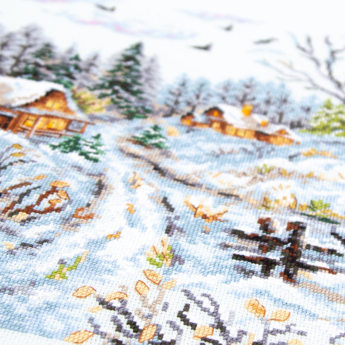 Frosty Day 70-33 Counted Cross-Stitch Kit