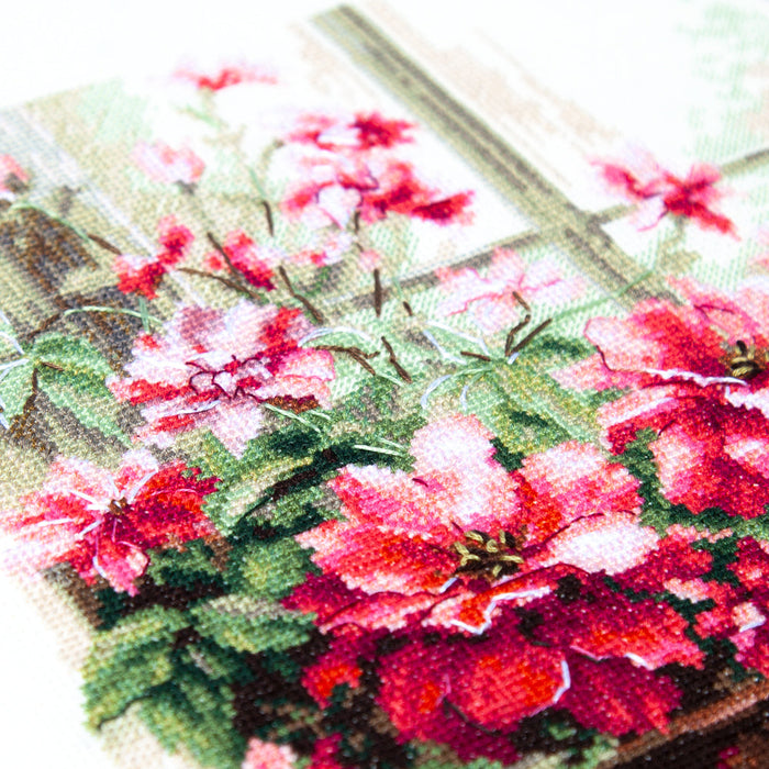 Morning in Rosy Tones 70-34 Counted Cross-Stitch Kit