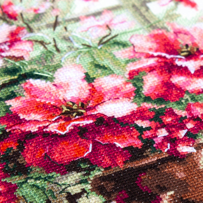 Morning in Rosy Tones 70-34 Counted Cross-Stitch Kit