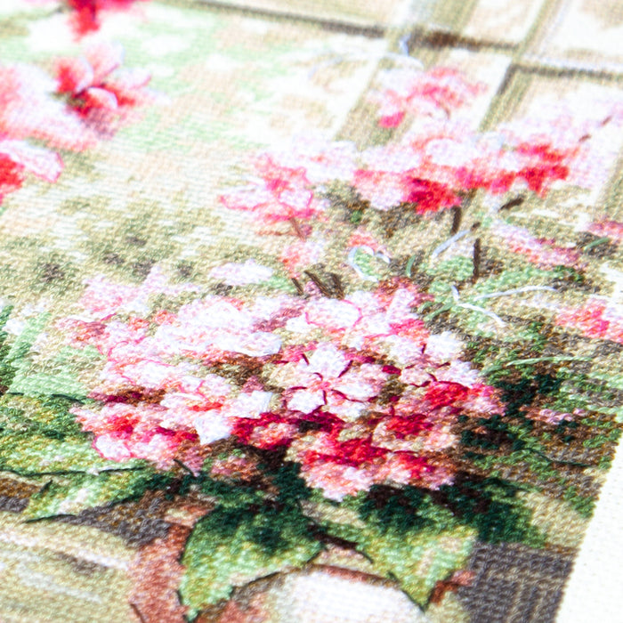 Morning in Rosy Tones 70-34 Counted Cross-Stitch Kit