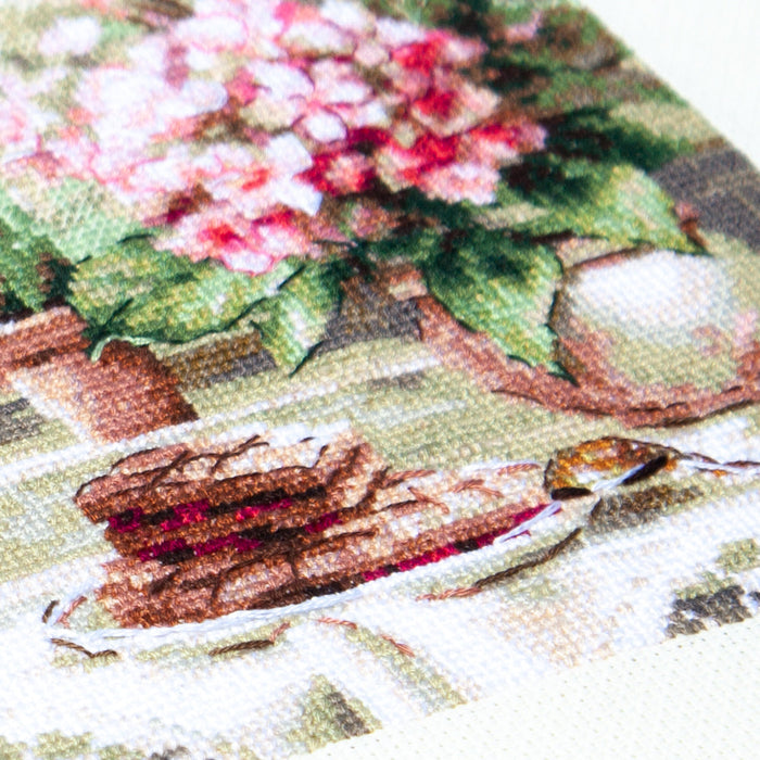 Morning in Rosy Tones 70-34 Counted Cross-Stitch Kit