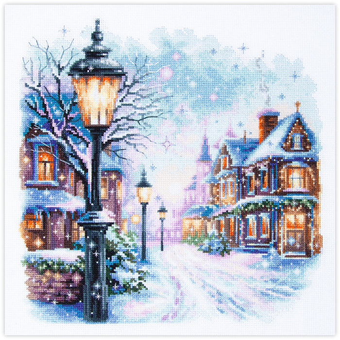 Snow in the City 70-35 Counted Cross-Stitch Kit