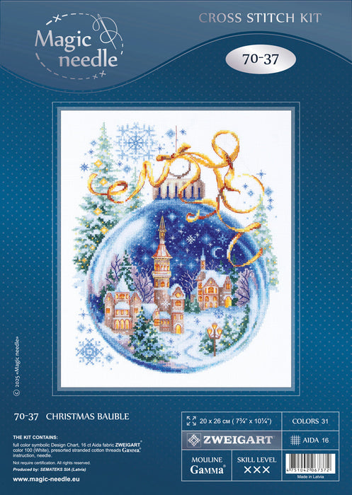 Christmas Bauble 70-37 Counted Cross-Stitch Kit