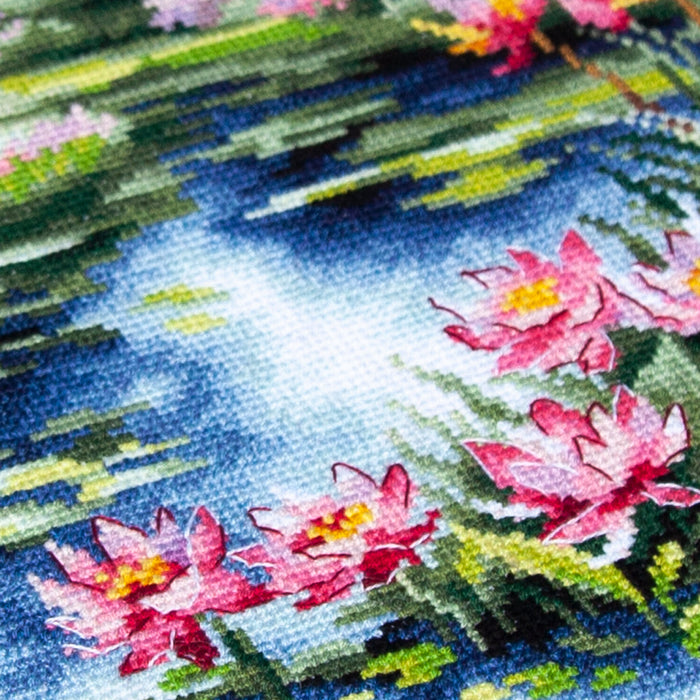 The Water Lily Pond 70-38 Counted Cross-Stitch Kit