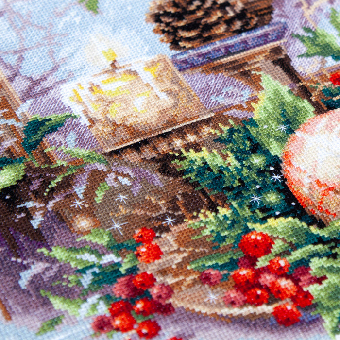 The Luxury of Winter Evenings 70-46 Counted Cross-Stitch Kit