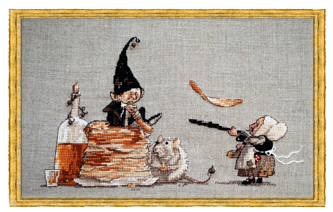 Pancakes 71-M007 K Counted Cross Stitch Kit