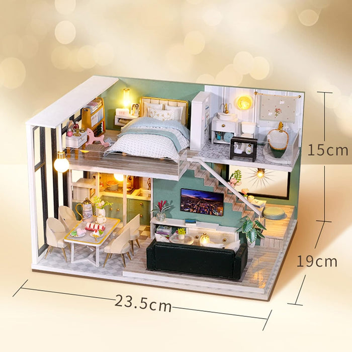 Miniature Wizardi Roombox Kit - Dollhouse Kit