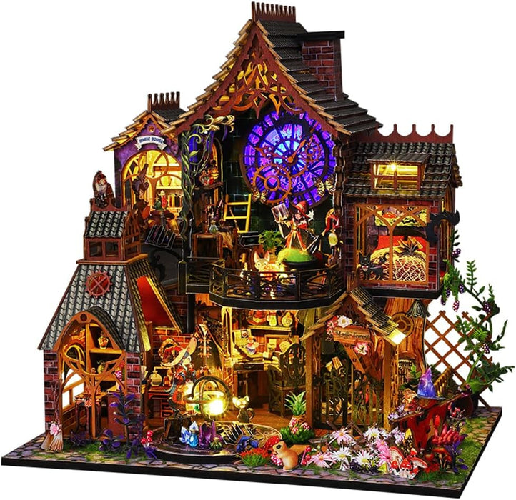 Miniature Wizardi Roombox Kit - Magic Forest Dollhouse Kit