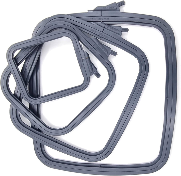 Plastic Square Hoop Nurge 170-14 Anthracite