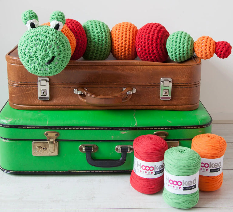 DIY Crochet Kit  Caterpillar Clark PAK118