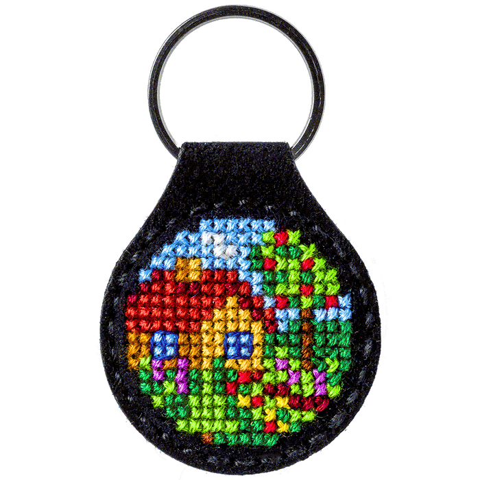 Cross-stitch kits on artificial leather FLHL-012