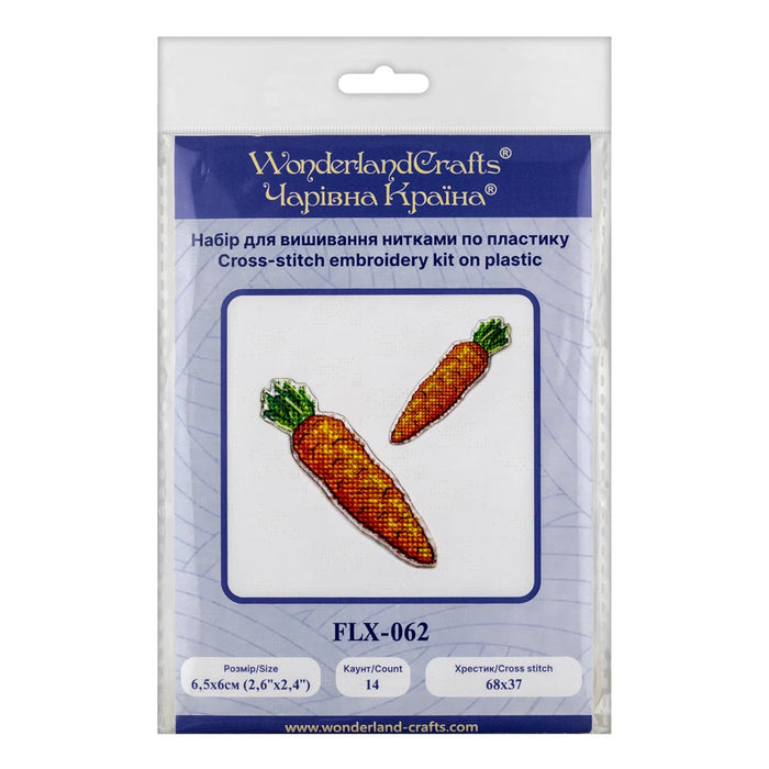 Cross-stitch kits on a plastic base FLX-062