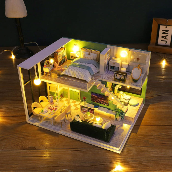 Miniature Wizardi Roombox Kit - Dollhouse Kit