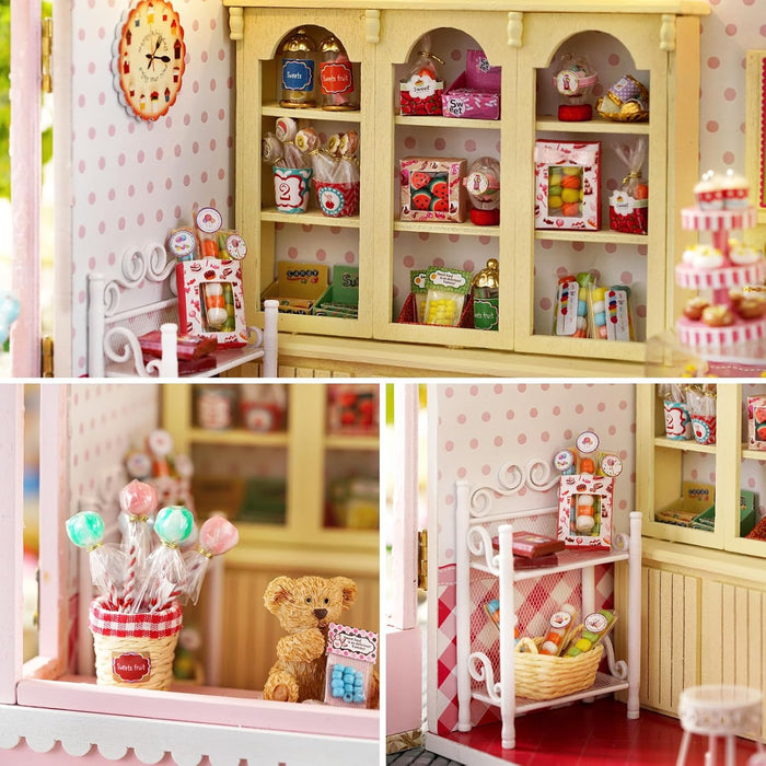 Miniature Wizardi Roombox Kit - The Sweet Home Dollhouse Kit