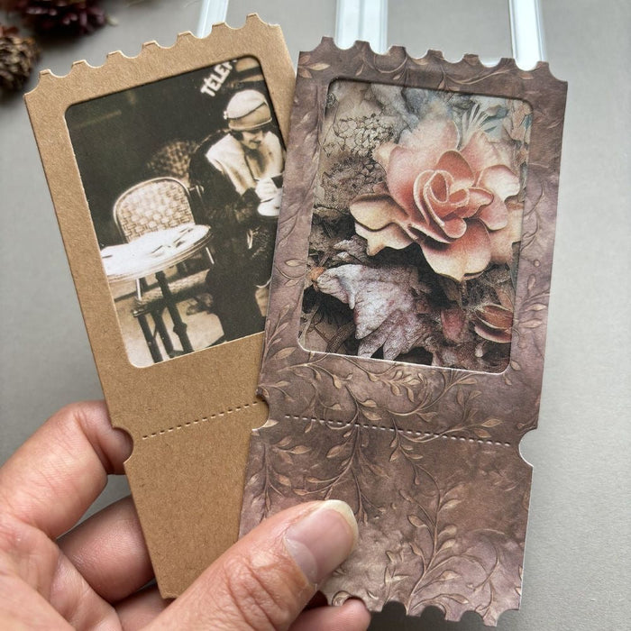Double Window Scrapbooking Cutting Die by Wizardi QJ06
