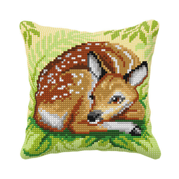 Cushion cross stitch kit Doe 99062