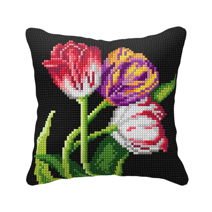 Cushion cross stitch kit  Tulips 99105