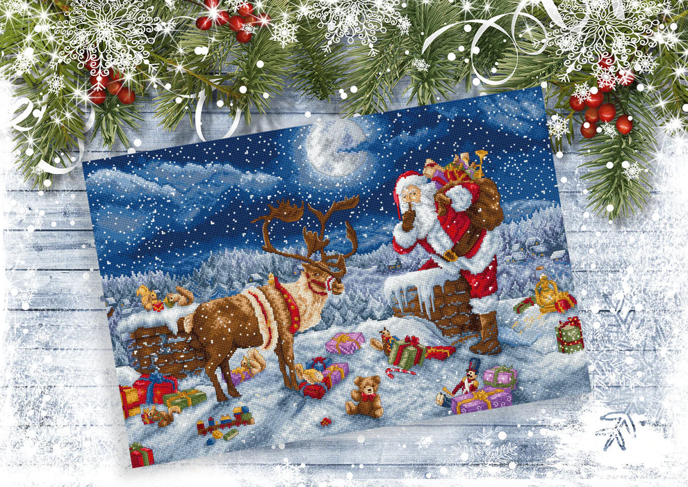 Silent Night Gift L9958 Counted Cross Stitch Kit