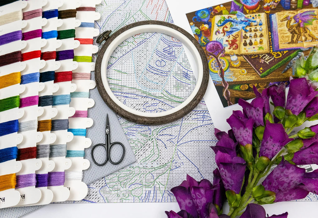 Dragon Studies L9965 Counted Cross Stitch Kit