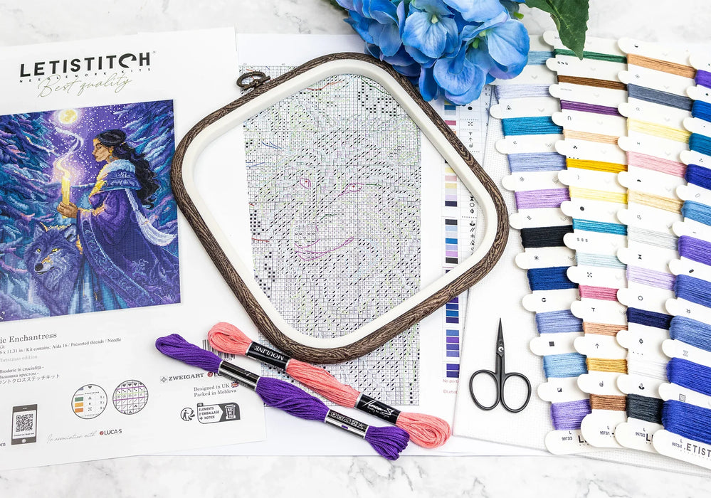 Arctic Enchantress L9973 Counted Cross Stitch Kit