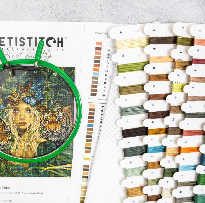 Nature's Muse L9974 Counted Cross Stitch Kit