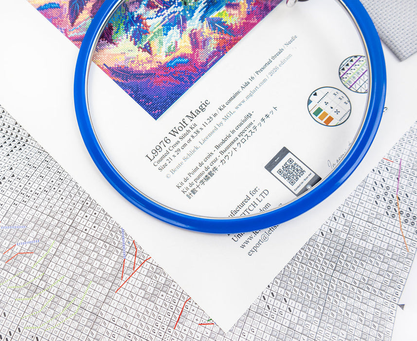 Wolf Magic L9976 Counted Cross Stitch Kit